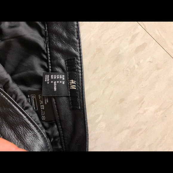 H&M Leather Skirt - Picture 3 of 3
